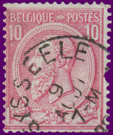 COB N° 46 - Belle Oblitération Dépôt-Relais - "SYSEELE" - 1884-1891 Leopold II.