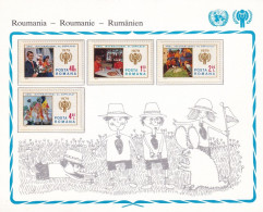 SA06 Romania 1979 International Year Of The Child Mint Stamps - Unused Stamps