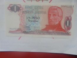 ARGENTINE 1 PESO 1983-84 Neuf (B.33) - Argentinien