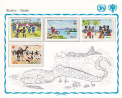 SA06 Kenya 1979 International Year Of The Child Mint Stamps - Kenya (1963-...)