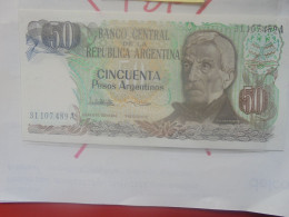 ARGENTINE 50 PESOS 1983-85 Neuf (B.33) - Argentine