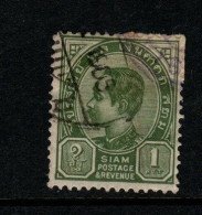 Thailand Cat 69 1899 King Rama V Third Series 1att Green,used - Tailandia