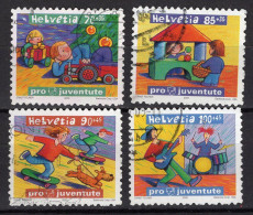 T3083 - SUISSE SWITZERLAND Yv N°1778/81 Pro Juventute - Used Stamps