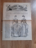 Revue -  France Mode -  Annee 1892  - N° 24 - Revues Anciennes - Avant 1900