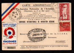 Journée Nationale De L'aviation Du 25 Mai 1931 - 1960-.... Cartas & Documentos