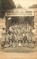 Le Pouliguen * RARE Carte Photo * Orphelinat Armées Maison Familiale Enfants Délicats Fondation BRANGIER Chateau Brécéan - Le Pouliguen