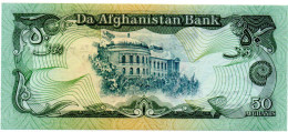 Afghanistan Billet Banque 50 Afghanis  Bank-note Banknote Ours Bear - Afghanistán