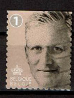 Koning Filip, Boven Ongetand Uit 2019 (OBP 4841 ) - Used Stamps