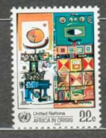 ONU NEW YORK MNH ** 458 Afrique En Crise Wosene Kosrof - Ungebraucht