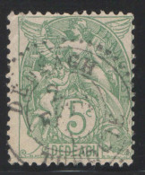 FRANCE OFFICE TURKEY 1902 DEDEAGH LIBERTY SC#9 USED STAMP 19E0001 - Gebruikt