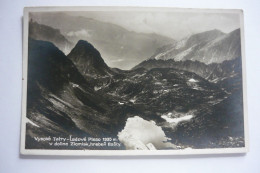 Visoke Tatry, Ladove Pleso 1935m - Slovaquie