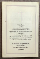 Elsegem - Plechtige Jaargetijde - 12 Oktober 1959 Tot 10 Oktober 1960 - Devotion Images