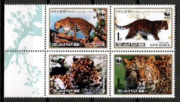 Korea 1998 Corea / Feline Leopard Big Cats WWF MNH Felinos Leopardo Säugetiere  / Hw89  37-35 - Big Cats (cats Of Prey)