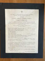 Jozef Declercq *1957 ? Ardooie +1957 Roeselare Student KUL Leuven Essen Hylebos Breyne Ameel Deboutte Blenheim Olivier - Obituary Notices