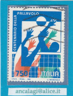 USATI ITALIA 1995 - Ref.0721 "CENTENARIO DELLA PALLAVOLO" 1 Val. - - 1991-00: Used