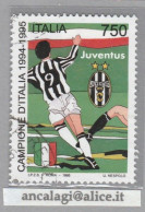 USATI ITALIA 1995 - Ref.0722A "JUVENTUS CAMPIONE D'ITALIA" 1 Val. - - 1991-00: Oblitérés