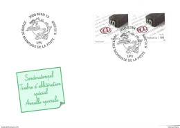 412 - 28 - Enveloppe Avec Oblit Spéciale "UPU Journée Mondiale De La Poste 2009" - Marcophilie