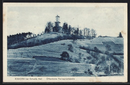 AK Einkorn /Schwäb. Hall, Ortspartie Mit Turm  - Schwäbisch Hall