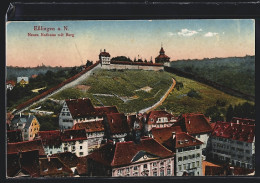 AK Esslingen / Neckar, Neues Rathaus Mit Burg  - Esslingen