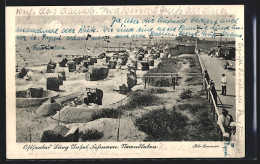 AK Burg /Insel Fehmarn, Strand Mit Körben Und Sandbauten  - Fehmarn