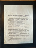 Weduwe Lodewijk Peremans Geb De Groote Maria *1873 Zwijndrecht +1957 Bornem Abdij Park Heverlee Lechat Devijver Onsea Vc - Obituary Notices