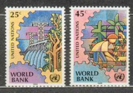 ONU NEW YORK MNH ** 539-540 La Banque Mondiale - Ongebruikt