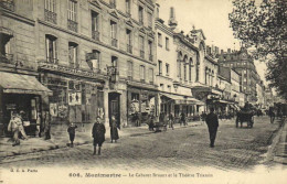 Montmartre Le Cabaret Bruant Et Le Theatre Trianon Animée RV - Arrondissement: 18
