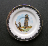 Pisa Torre Pendente Porcelain Souvenir Plate - Autres & Non Classés