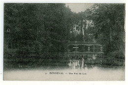 28 - B5925CPA - BONNEVAL - Une Vue Du Loir - Pont - Bon état - EURE-ET-LOIR - Bonneval