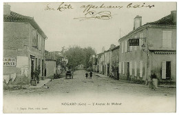 32 - B5454CPA - NOGARO - Avenue De Midour - Café FRAYRET - Très Bon état - GERS - Nogaro