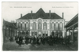 45 - B3439CPA - MEUNG SUR LOIRE - Ecole Supérieure De Jeunes Filles - Bon état - LOIRET - Otros & Sin Clasificación