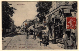 94 - T2523CPA - CHAMPIGNY - Rue De Champigny Prise De La Place Et Rue Mignon (quincaillerie= - Bon état - VAL-DE-MARNE - Champigny Sur Marne