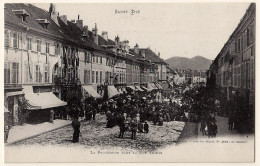 88 - B903CPA - SAINT DIE - La Procession Dans La Rue Thiers - Parfait état - VOSGES - Saint Die