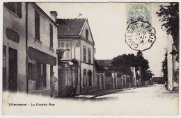 94 - B711CPA - VILLECRESNES - La Grande Rue - Bon état - VAL-DE-MARNE - Villecresnes