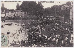 94 - B694CPA - JOINVILLE - 45 - Les Bords De Marne - Joute à La Lance - Parfait état - VAL-DE-MARNE - Joinville Le Pont