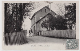 94 - B626CPA - ABLON - Allée De La Gare - Parfait état - VAL-DE-MARNE - Ablon Sur Seine