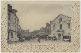 91 - B491CPA - LIMOURS - Place De Limours (jour De Marché) - Très Bon état - ESSONNE - Limours