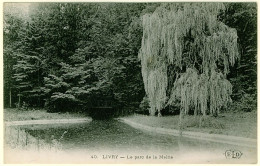 93 - B12933CPA - LIVRY GARGAN - Le Parc De La Mairie - Parfait état - SEINE-SAINT-DENIS - Livry Gargan