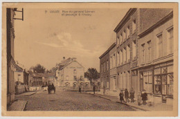 0 - B12036CPA - LEUZE - Belgique - Rue Du General Leman Et Passage A Niveau - Très Bon état - EUROPE - Leuze-en-Hainaut