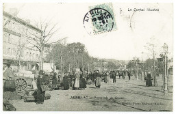 15 - B9160CPA - AURILLAC - Promenade Du Gravier , Marché - Cantal Illustré - Très Bon état - CANTAL - Aurillac