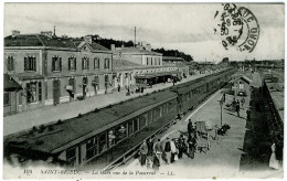 22 - B7567CPA - SAINT BRIEUC - La Gare Vue De La Passerelle - Très Bon état - COTES-D'ARMOR - Saint-Brieuc