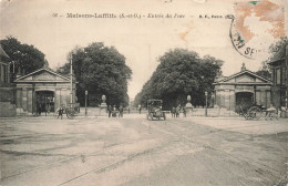 FRANCE - Maisons Laffitte - Entrée Du Parc - Animé - Carte Postale Ancienne - Maisons-Laffitte