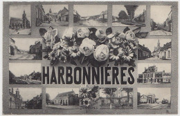 80 - B17899CPA - HARBONNIERES - Vues Multiples - Très Bon état - SOMME - Hornoy Le Bourg