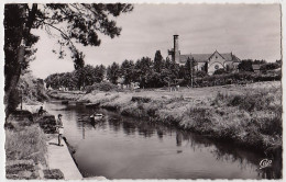 40 - B17090CPSM - CAPBRETON - Canal Et Eglise - Très Bon état - LANDES - Capbreton