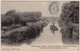 91 - B13749CPA - JUVISY SUR ORGE - Chenal, Chemin Des Dames, Draveil - Leneru Garcin Commartin - Très Bon état - ESSONNE - Juvisy-sur-Orge