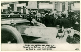 75 - T13614CPA - PARIS - Salon Automobile 1913, Poincaré, Stand ROCHET-SCHNEIDER - Parfait état - PARIS - Mostre