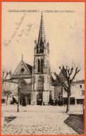 33 - B28951CPA - CADILLAC - L' Eglise , Place Du Chateau - Très Bon état - GIRONDE - Cadillac