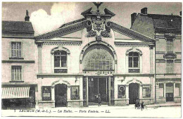 49 - B22780CPA - SAUMUR - Les Halles - Porte D'entrée - Parfait état - MAINE ET LOIRE - Saumur