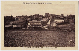 82 - B22073CPA - CAZES  MONDENARD - Vue D' Ensemble - Parfait état - TARN-ET-GARONNE - Autres & Non Classés