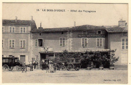 69 - T19529CPA - LE BOIS D' OINGT - Hotel Des Voyageurs - Très Bon état - RHONE - Le Bois D'Oingt